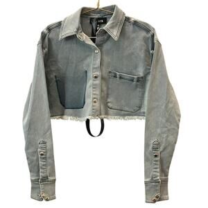 Ser.O.Ya – Skylight Denim Crop Top – XXS